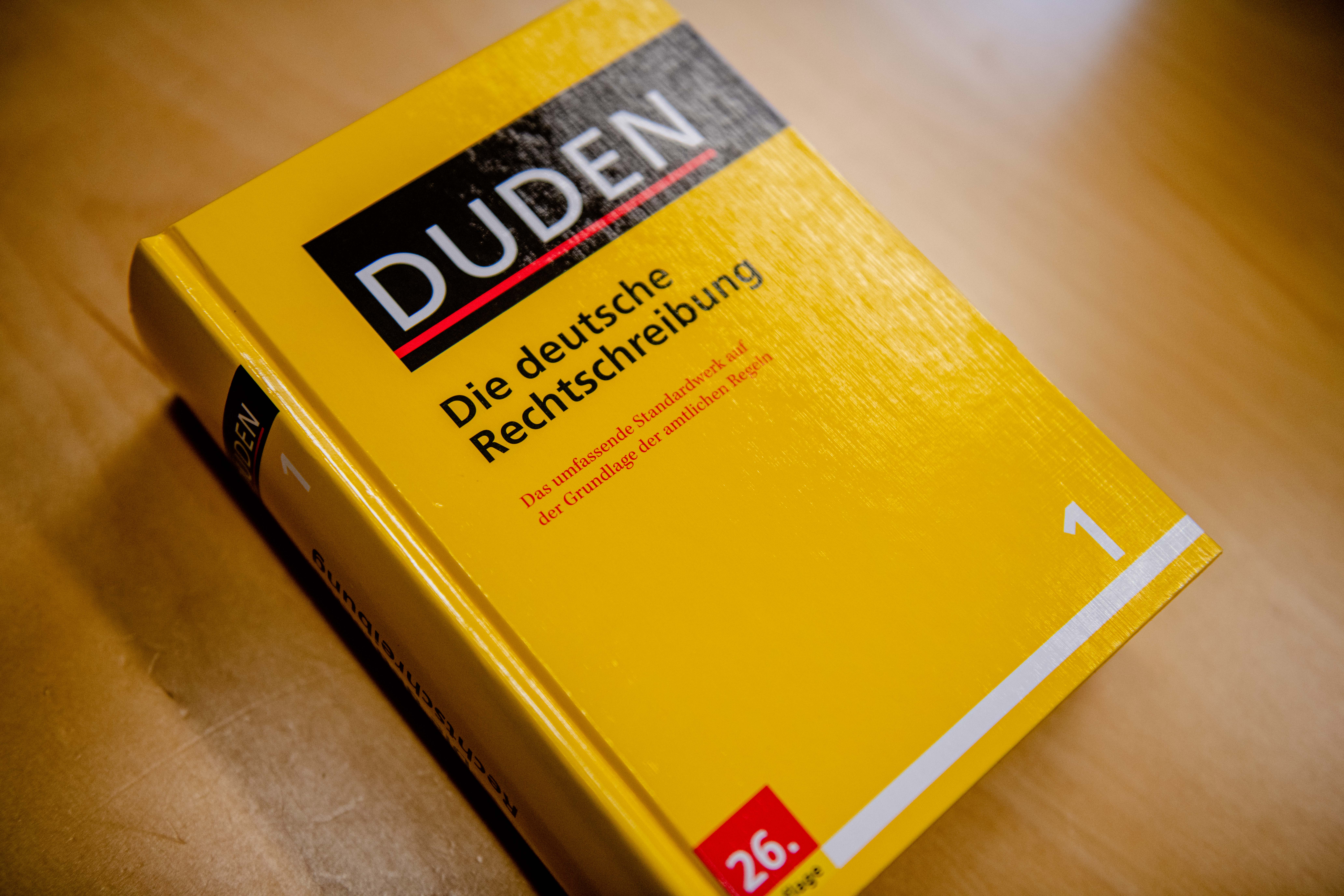 Buch "Die deutsche Rechtschreibung" vom Duden-Verlag