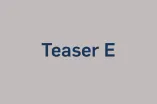 Beispielbild Teaser E
