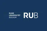 Konstruktion des RUB-Logos mit Hilfslinien.