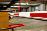 Parkplatz Schranke an der RUB.