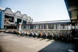 metropolradruhr-Station vor dem HGA.