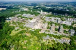 Luftaufnahme südlich der RUB Richtung Stadt Bochum