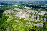 Luftaufnahme südlich der RUB Richtung Stadt Bochum