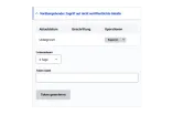 Screenshot: Vorschau-Funktion im Backend von RUB-Web