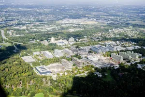 Luftaufnahme südlich der RUB Richtung MARK 51°7