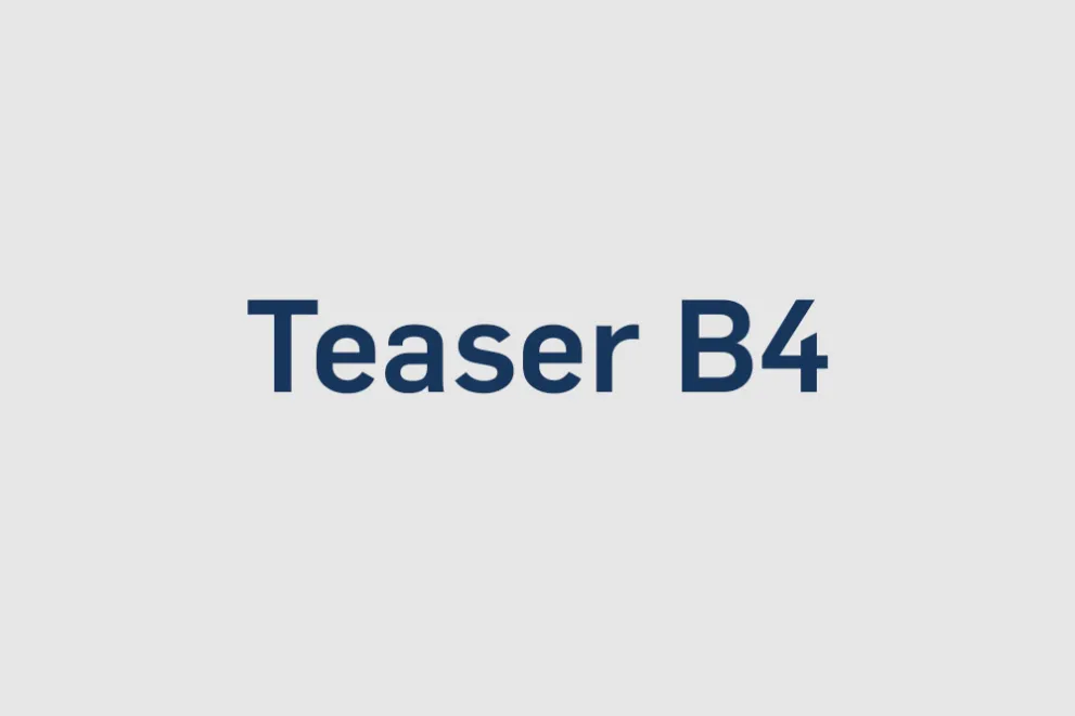 Beispielbild Teaser B4
