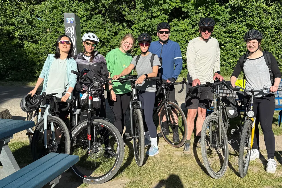 Guided bike tour Dezernat 5 on May 15, 2025